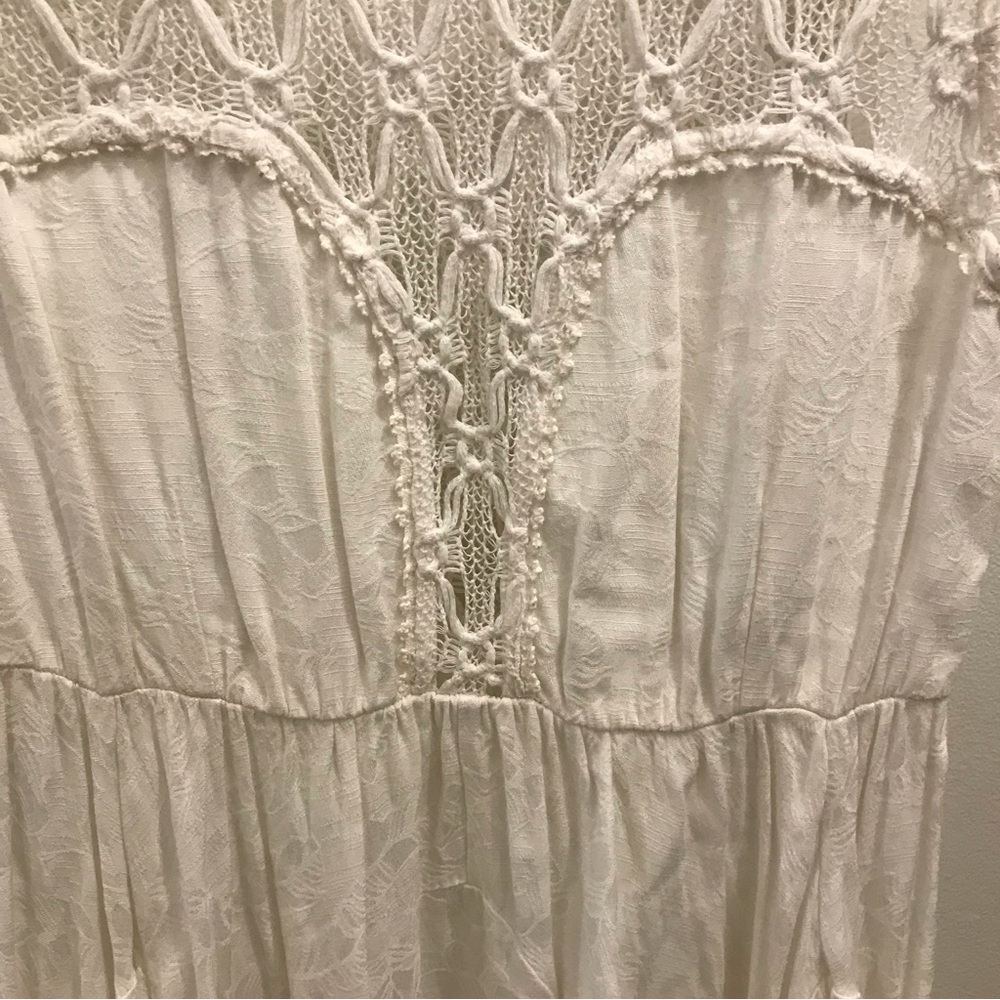 Free People Fiesta Dress XS white crochet lace - Picture 4 of 13